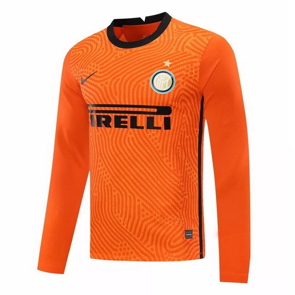 Camiseta Inter Milan ML Portero 2020-2021 Naranja